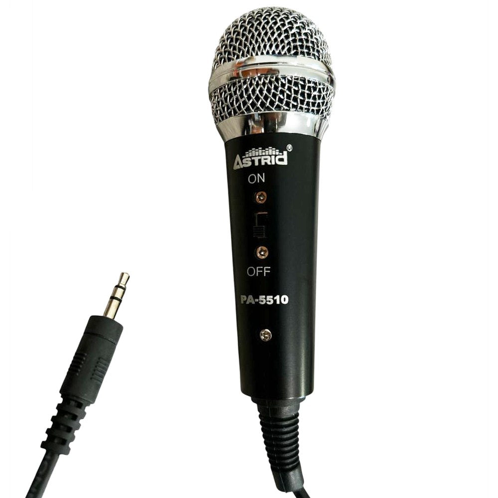 Micrófono Plug 3.5 Mm Pc Profesional Astrid Baby Celular Cam S1926