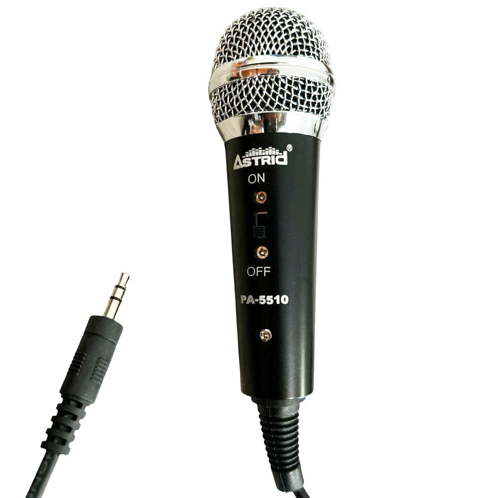 Micrófono Plug 3.5 Mm Pc Profesional Astrid Baby Celular Cam S1926