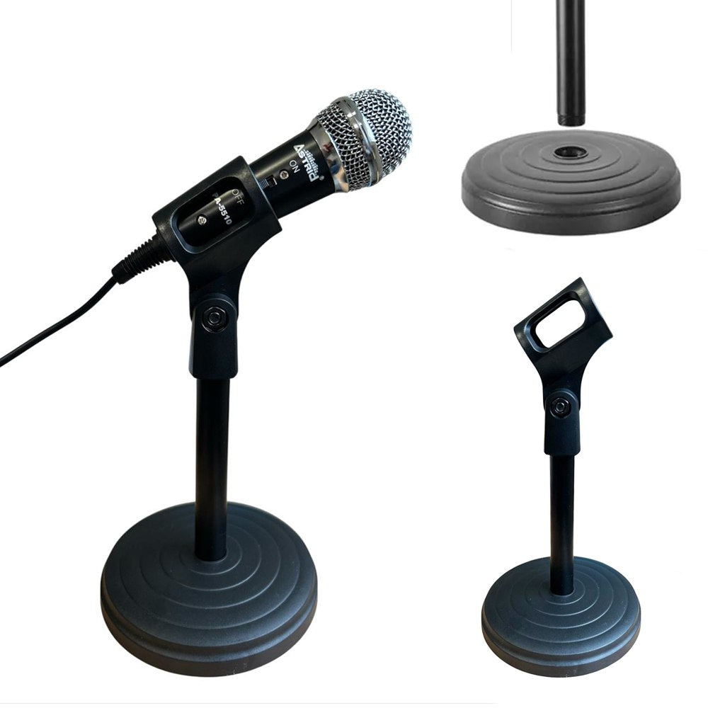 Micrófono Plug 3.5 Mm Pc Profesional Baby Astrid + Tripode S1927