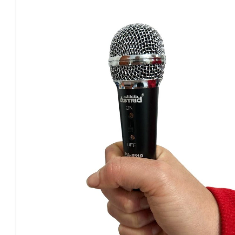 Micrófono Plug 3.5 Mm Pc Profesional Baby Astrid + Tripode S1927