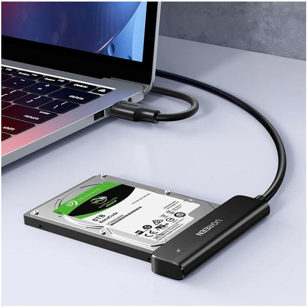 Cable Adaptador Usb 3.0 A Sata I Ii Ugreen Hdd Sdd 2.5 50cm S1929