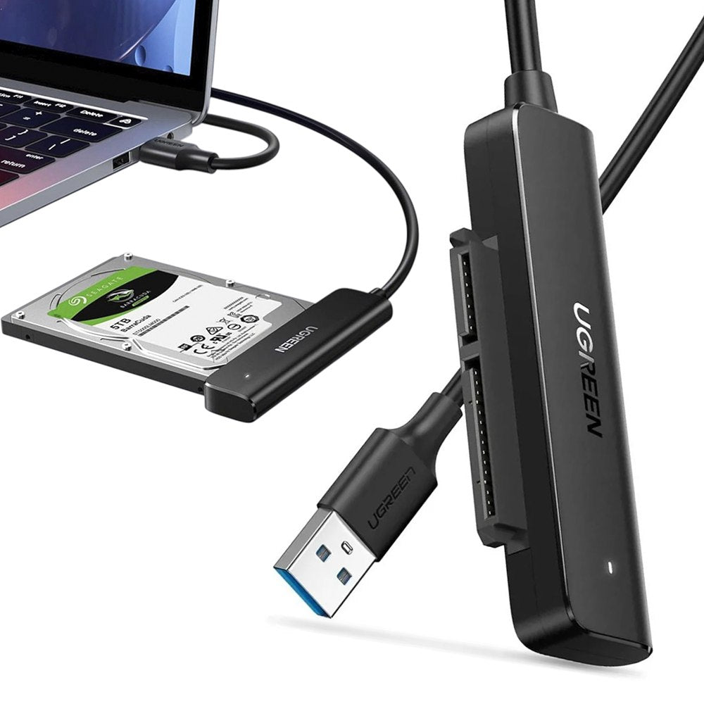 Cable Adaptador Usb 3.0 A Sata I Ii Ugreen Hdd Sdd 2.5 50cm S1929