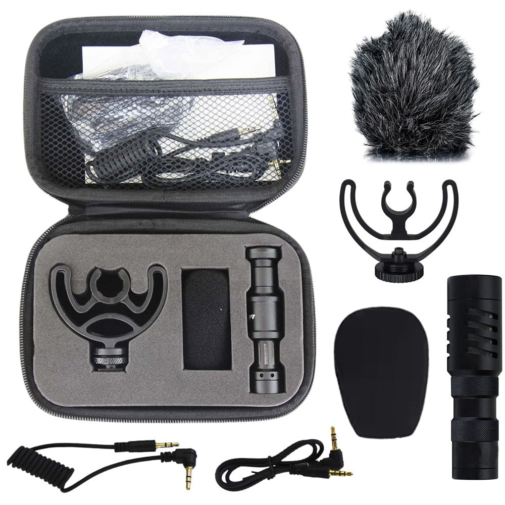 Micrófono Cañon Cardioide Prof Astrid Estuche Cámara Celular S1930