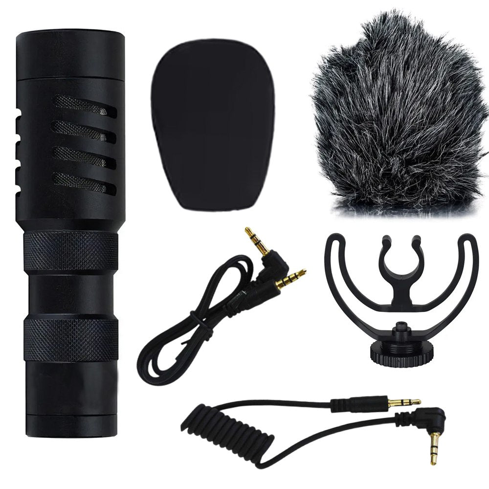 Micrófono Cañon Cardioide Prof Astrid Estuche Cámara Celular S1930