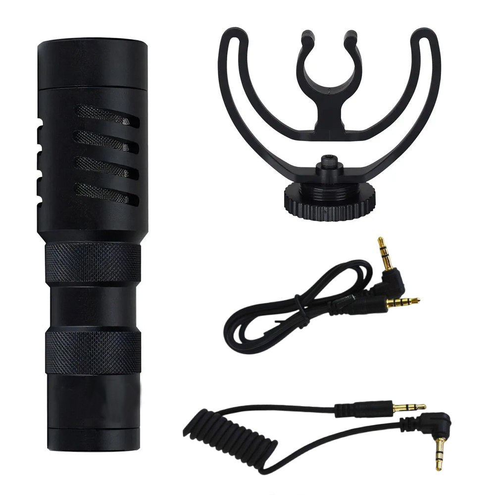 Micrófono Cañon Cardioide Prof Astrid Estuche Cámara Celular S1930