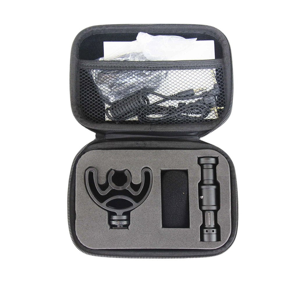 Micrófono Cañon Cardioide Prof Astrid Estuche Cámara Celular S1930