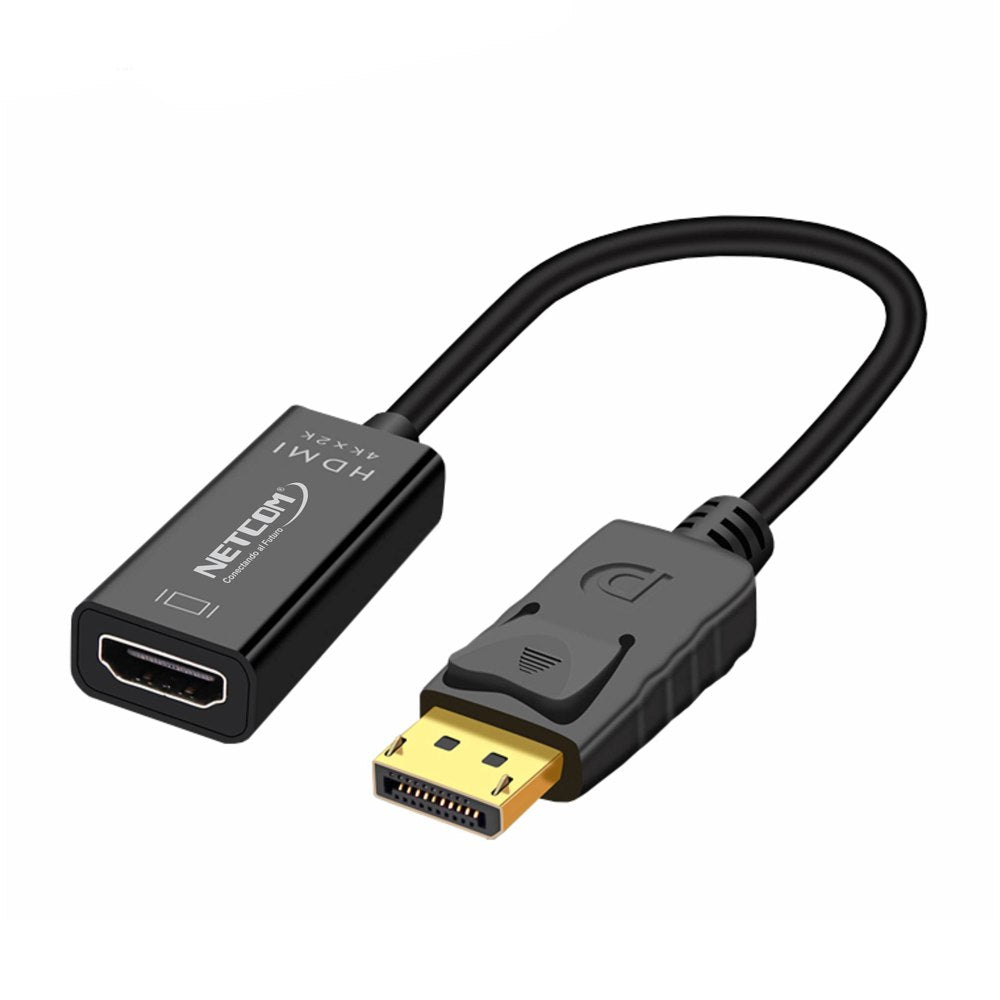 Adaptador Convertidor Displayport A Hdmi Netcom 4k Ultra Hd S1933