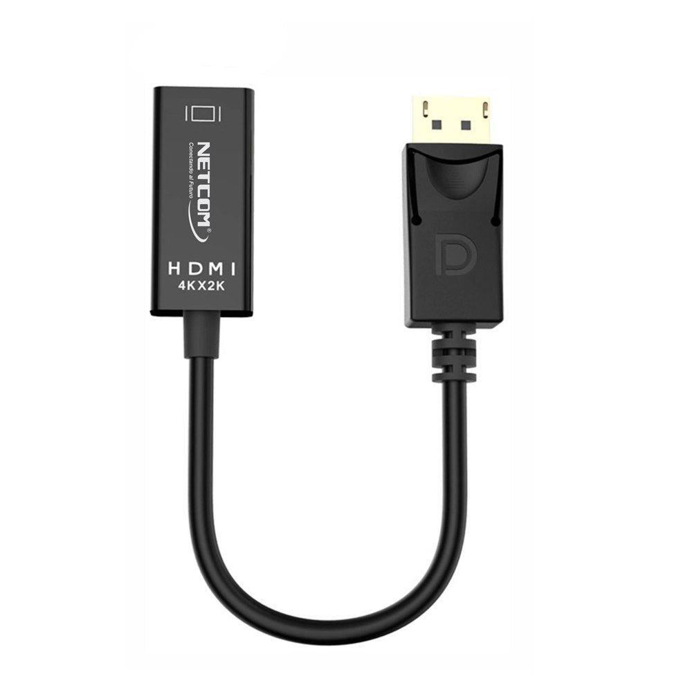 Adaptador Convertidor Displayport A Hdmi Netcom 4k Ultra Hd S1933