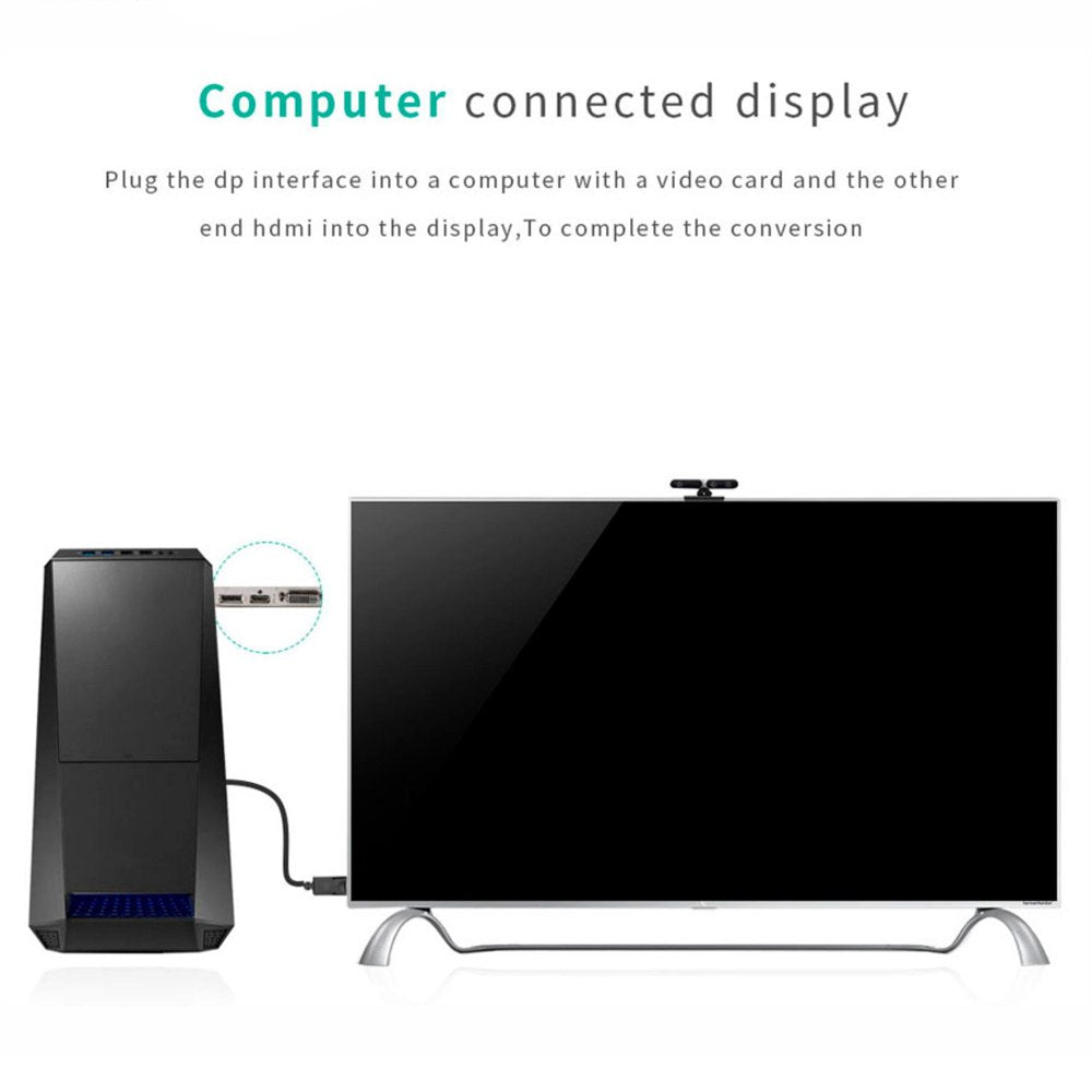 Adaptador Convertidor Displayport A Hdmi Netcom 4k Ultra Hd S1933