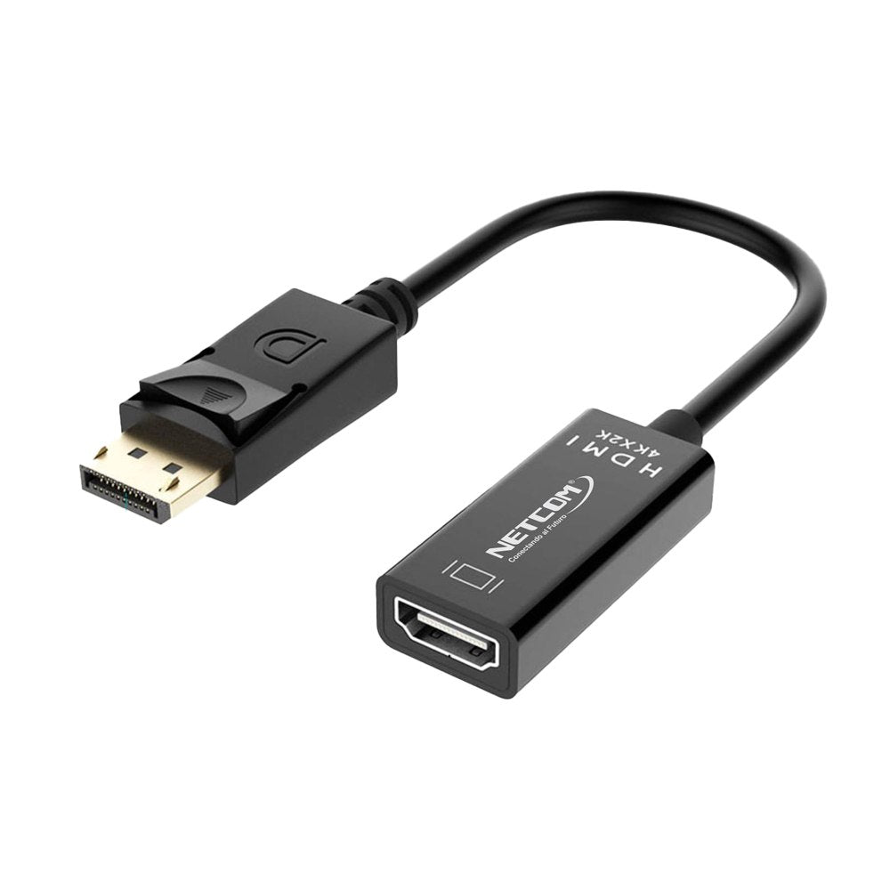 Adaptador Convertidor Displayport A Hdmi Netcom 4k Ultra Hd S1933
