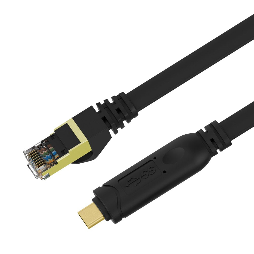 Cable USB Tipo C a RJ45 NETCOM rs232 consola ethernet red 1.80 Metros S1954
