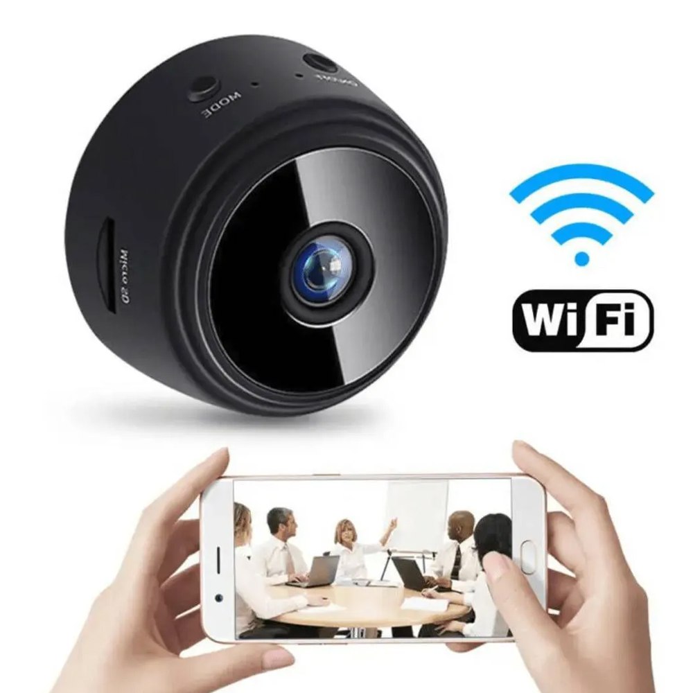 Mini Cámara Espía Inalámbrica Wifi Infrarrojo Imán Ipc-NA9 1080p  S1957