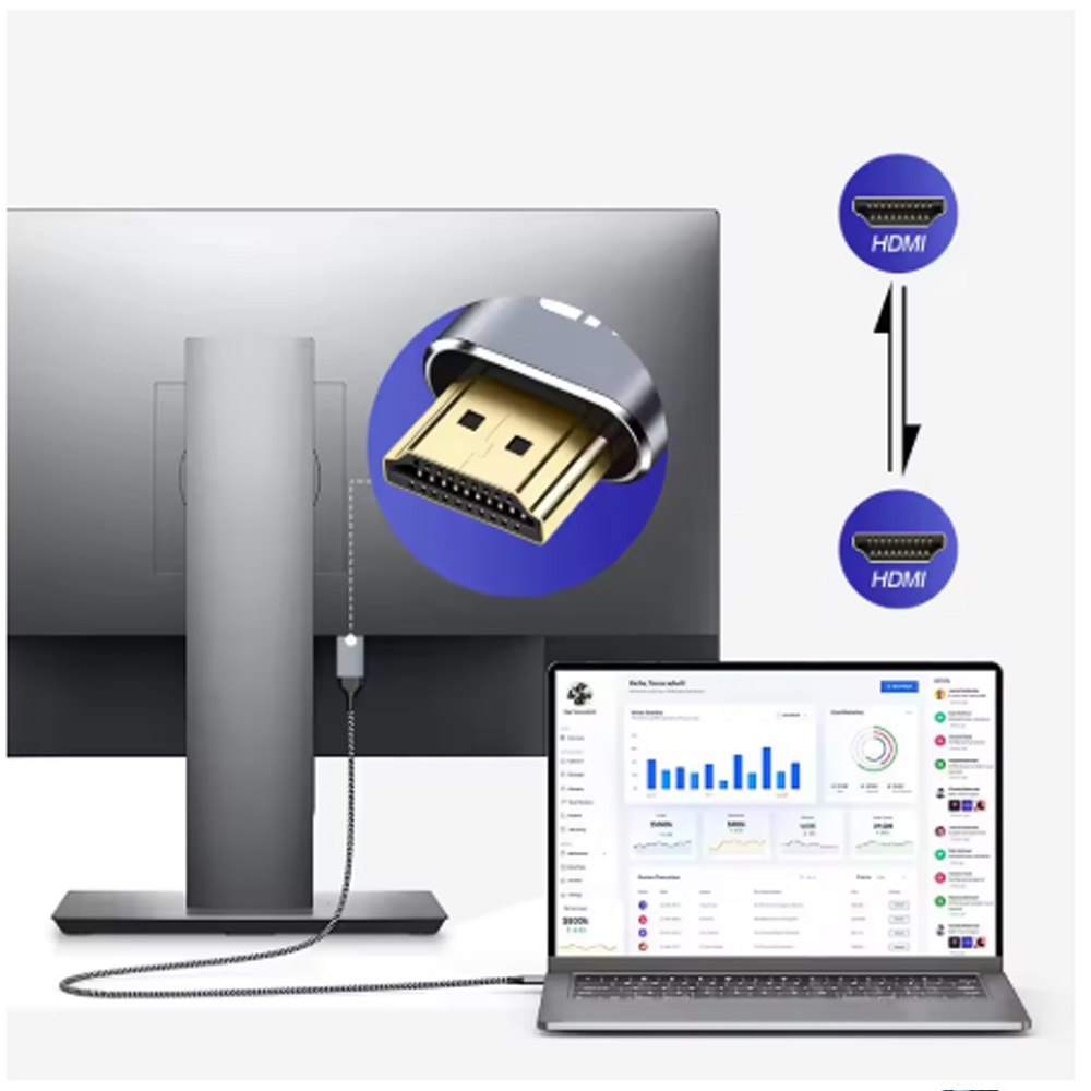 Cable HDMI 2.0 10 Metros Ultra HD 3D 4K 60hz 2160P Enmallado S1964