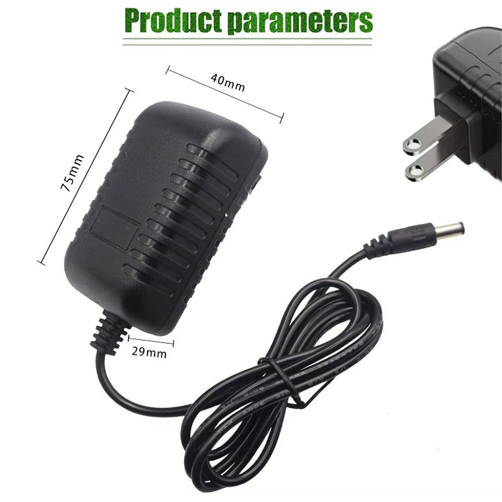 Adaptador de Corriente 12V2A Fuente Alimentación Punta 5.5 x 2.5mm Aros Luz Led S1976