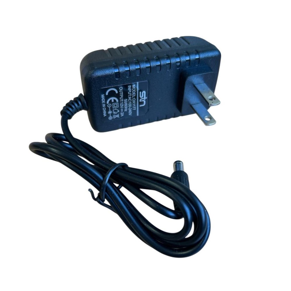 Adaptador de Corriente 12V2A Fuente Alimentación Punta 5.5 x 2.5mm Aros Luz Led S1976