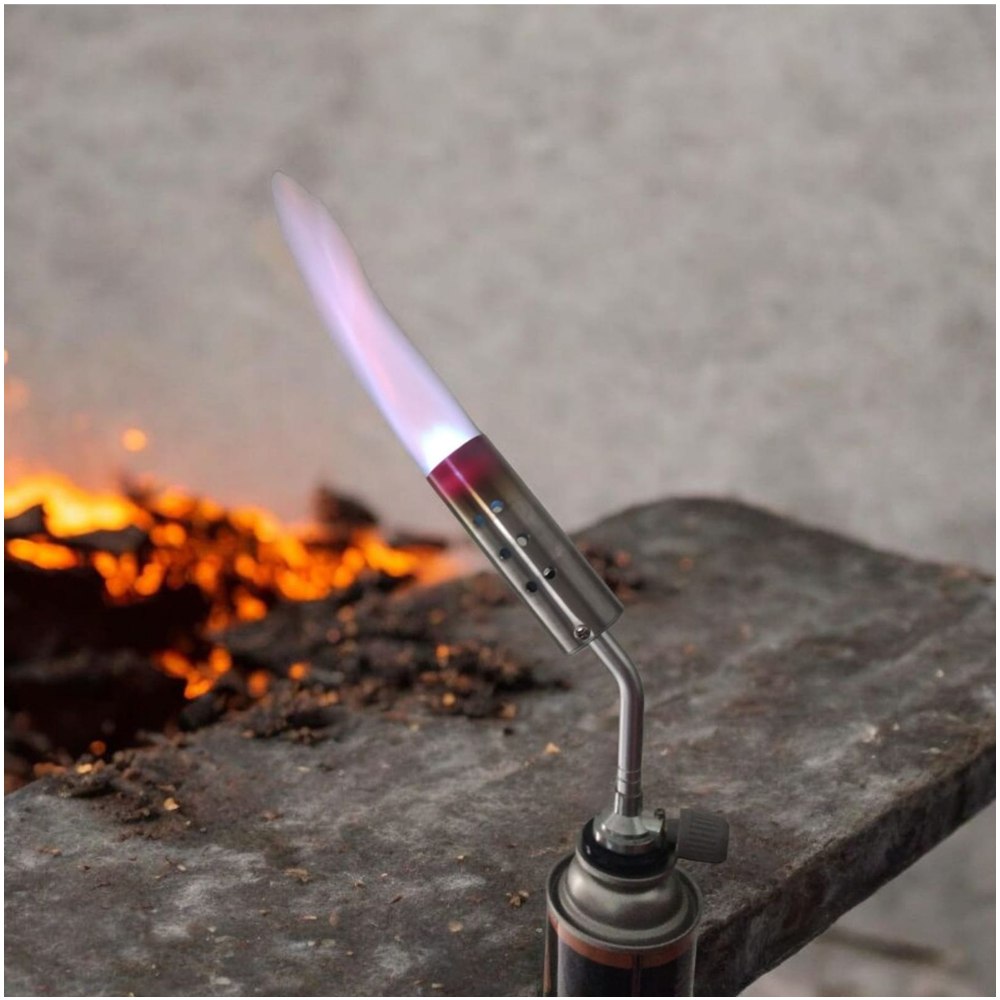 Mini Soplete Portátil FIX para Cocina Camping ferreteria Adaptable a Gas Butano S1978