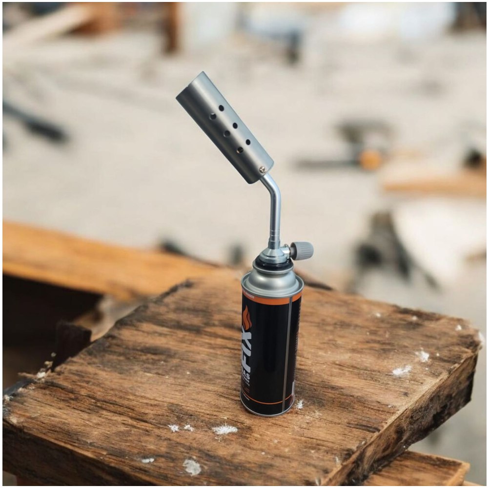 KIT Mini Soplete Portátil FIX para Cocina Camping ferreteria mas Gas Butano S1979