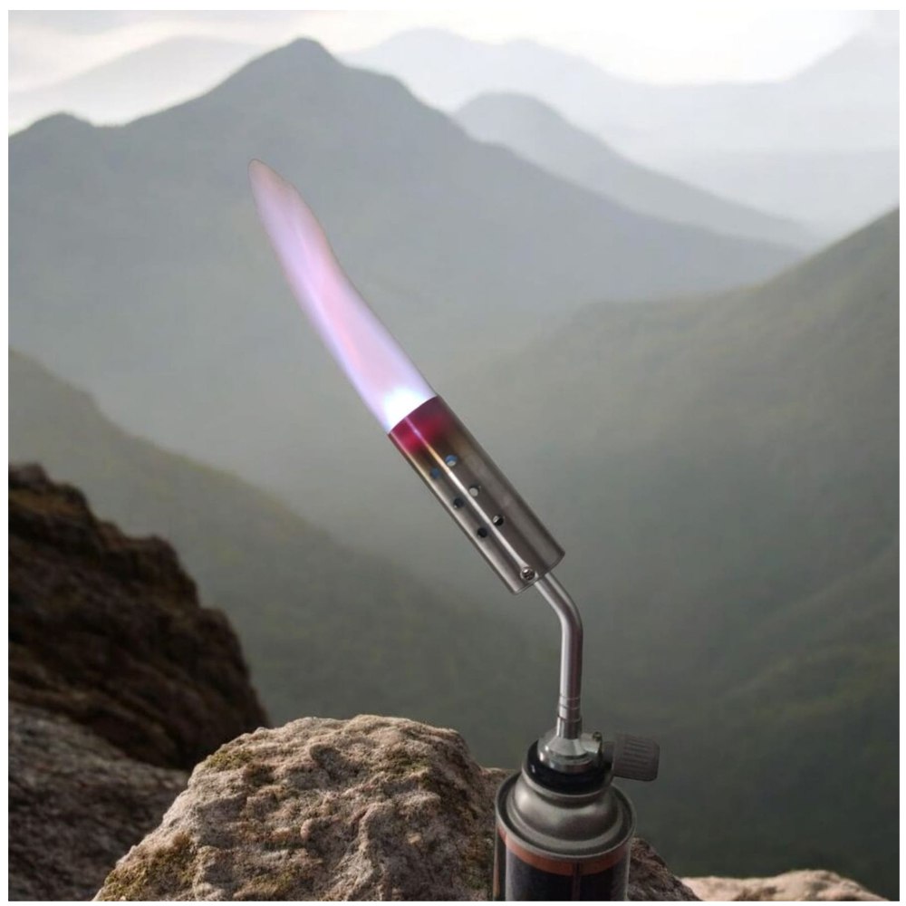 KIT Mini Soplete Portátil FIX para Cocina Camping ferreteria mas Gas Butano S1979