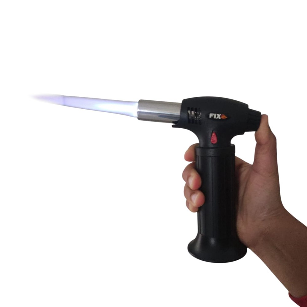 Soplete Portátil FIX para Cocina Camping ferreteria Recargable con Gas Butano S1980