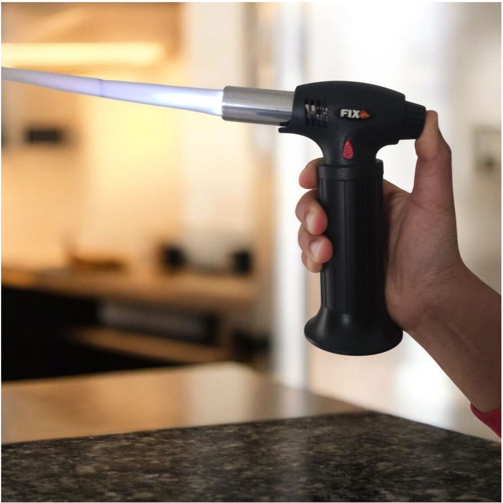 Soplete Portátil FIX para Cocina Camping ferreteria Recargable con Gas Butano S1980