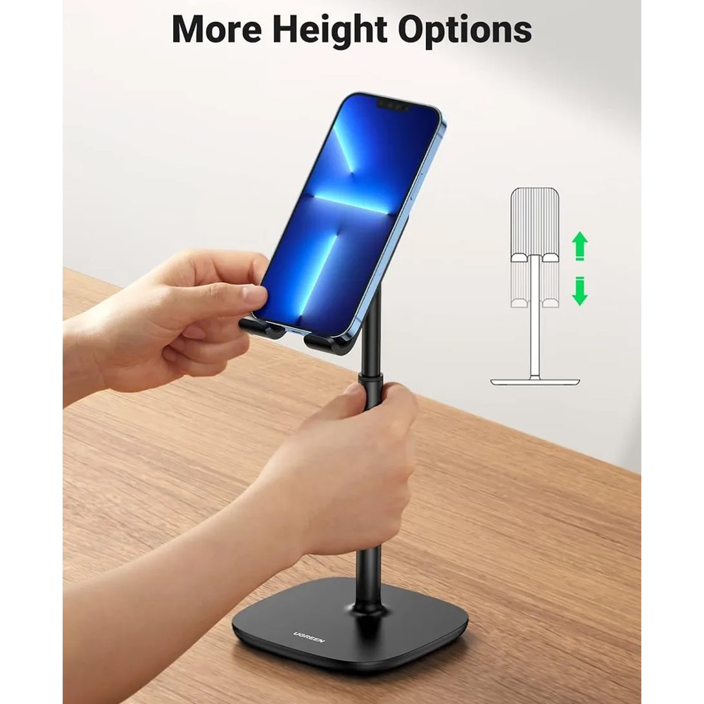 Soporte Celular UGREEN 80194 Altura Ajustable Base Antideslizante S1982