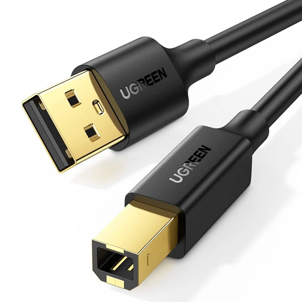Cable USB para Impresora UGREEN 3 m | USB 2.0 A a B | 480 Mbps Alta Velocidad S1983