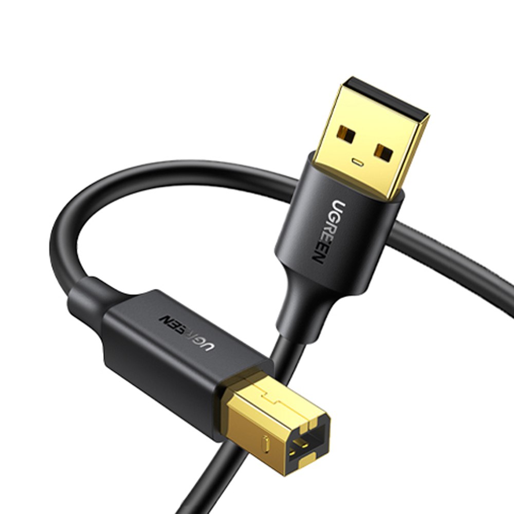 Cable USB para Impresora UGREEN 2 m | USB 2.0 A a B | 480 Mbps Alta Velocidad S1984