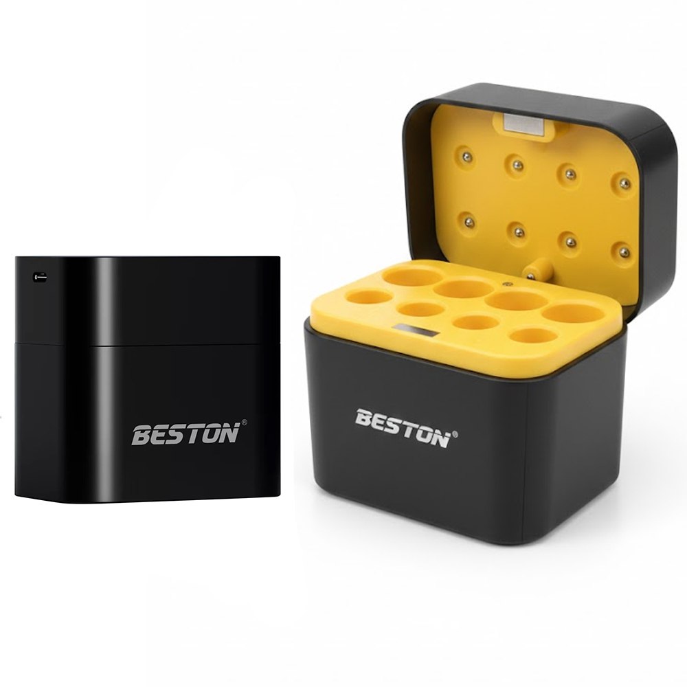 Cargador de Pilas Baterías AA Recargables 8 Puestos + 4 Baterías AA y 4 AAA S1993