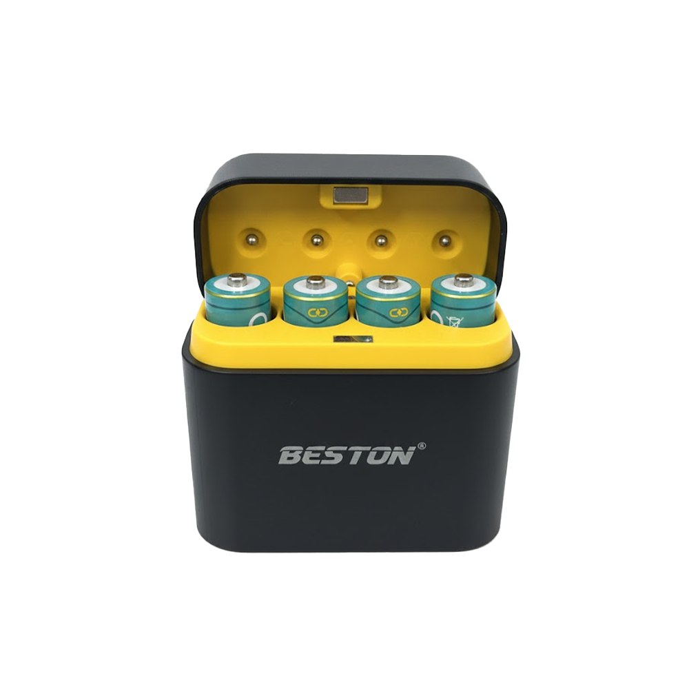 Cargador de Pilas Baterías AA Recargables 4 Puestos más 4 Baterías AA S1995