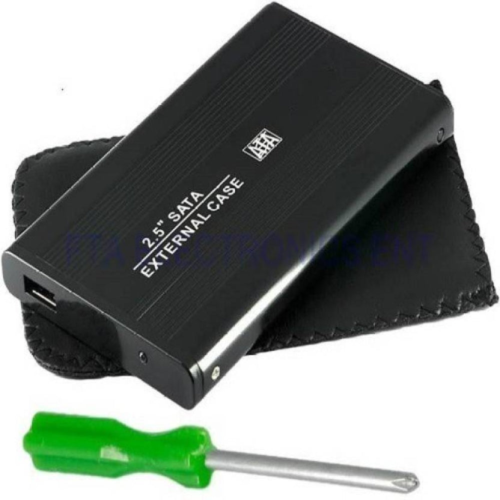Case Disco Duro Externo Sata 2.5 Usb 2.0 Laptop - Negro S49010