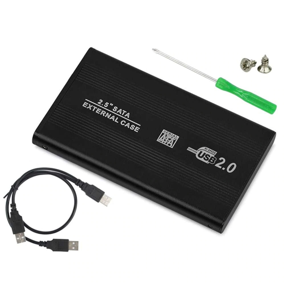 Case Disco Duro Externo Sata 2.5 Usb 2.0 Laptop - Negro S49010