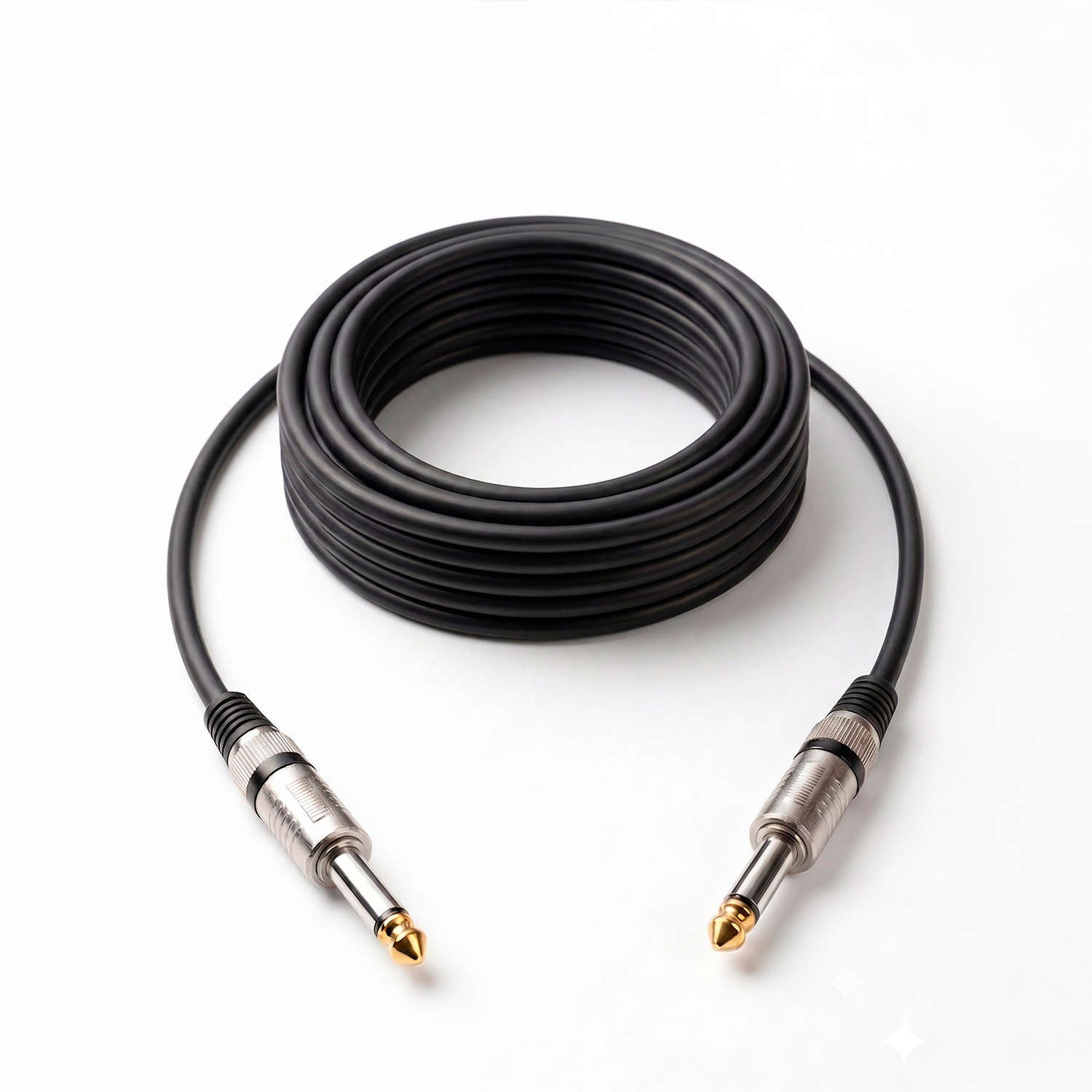 Cable de Audio Profesional Plug 6.35mm a Plug 6.35mm de Alta Fidelidad (15 Metros) S2145