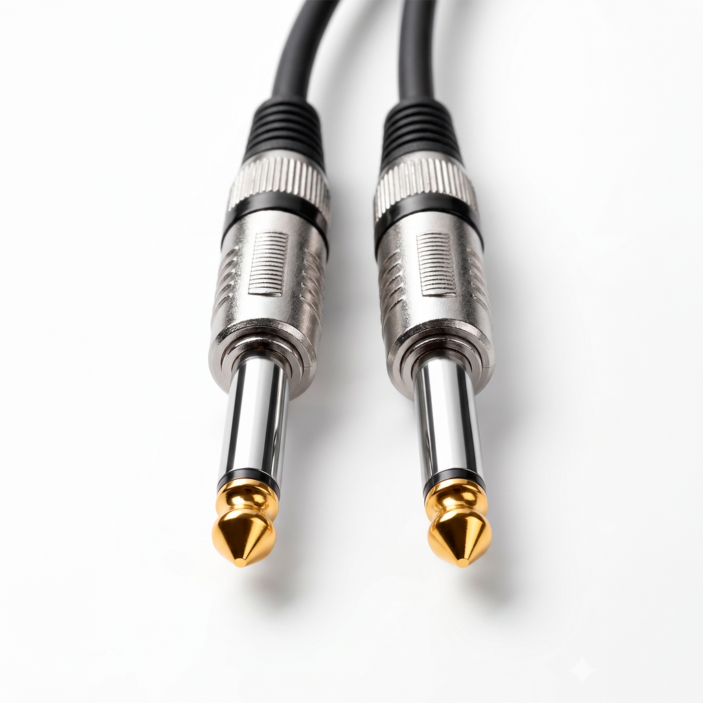 Cable de Audio Profesional Plug 6.35mm a Plug 6.35mm de Alta Fidelidad (15 Metros) S2145