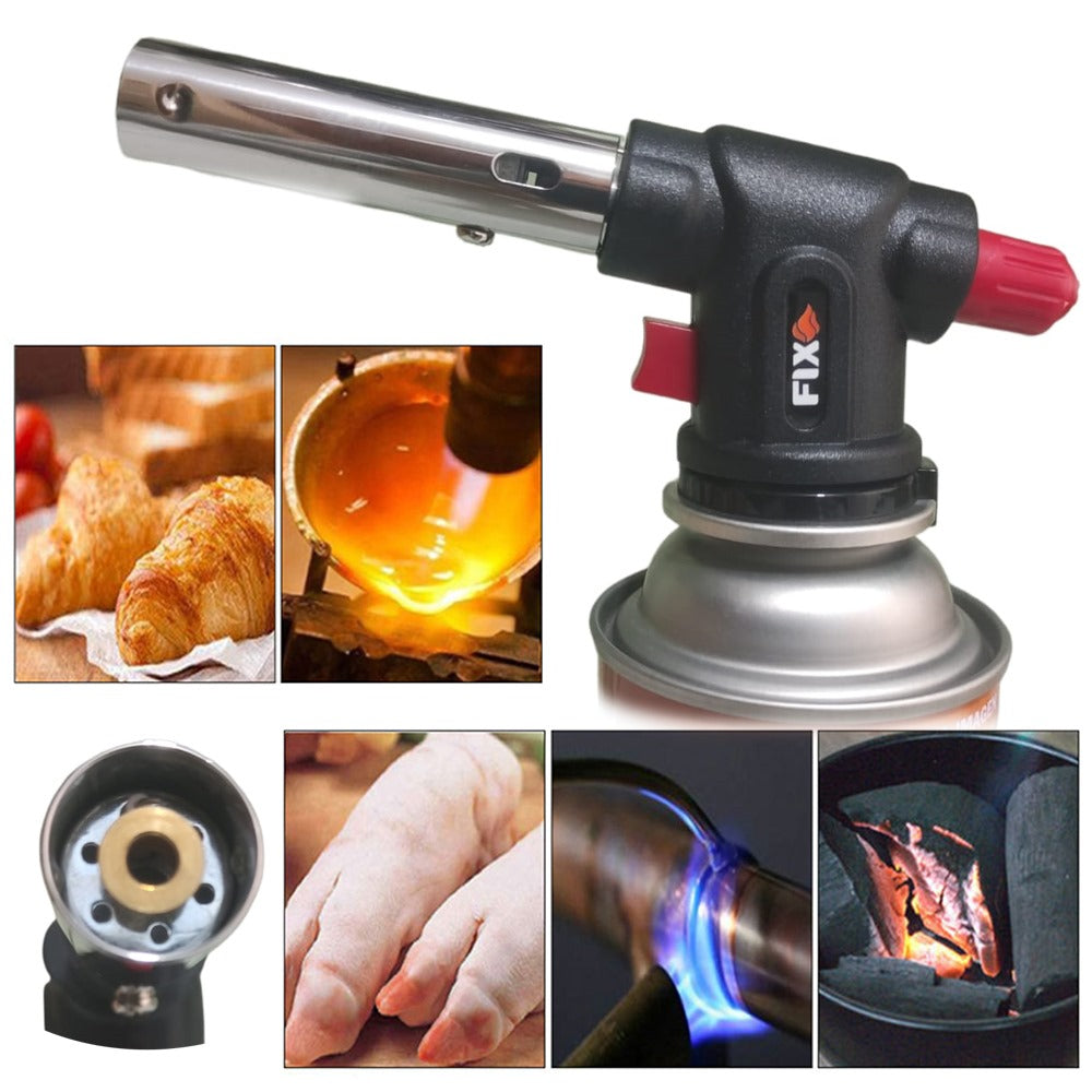 Kit mini Soplete Flameador Profesional Cocina adaptable FIX mas Gas butano S2022