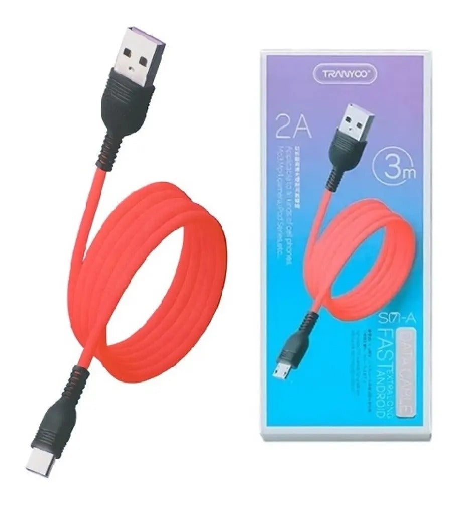 Cable Lightning 3 Metros iPhone iPad 5 5c 5s 6 6s 7 8 X Usb S0009-1