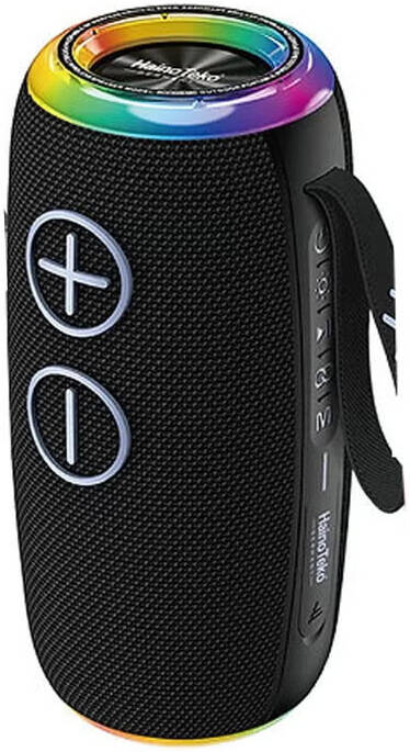 Parlante Portátil Bluetooth BOOMS380 X-Bass Impermeable IPX6 con Luces RGB S2155