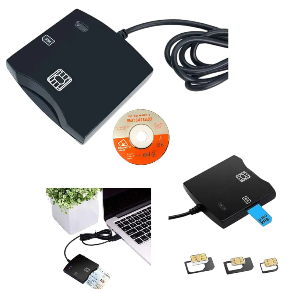 Lector de DNI Electrónico y Smart Card Multiuso (Firmas Digitales) S0017