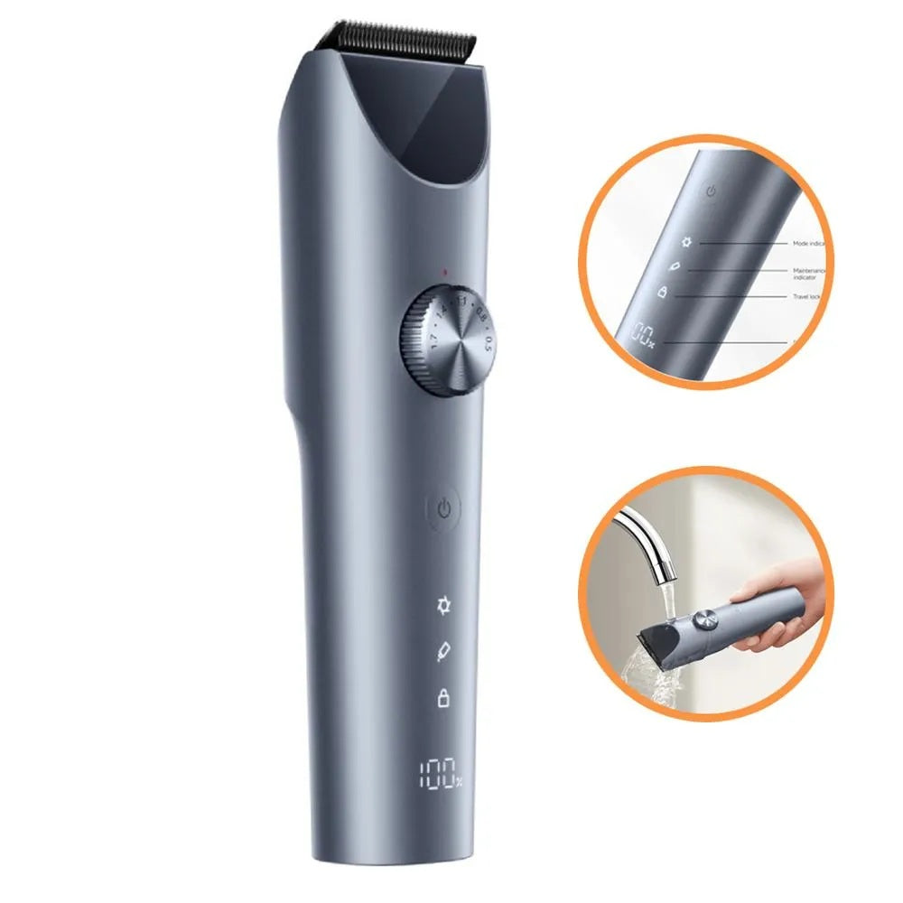 Cortadora de Cabello Inalámbrica Xiaomi Mijia Hair Clipper 2 Cuchillas de Titanio IPX7 S2196