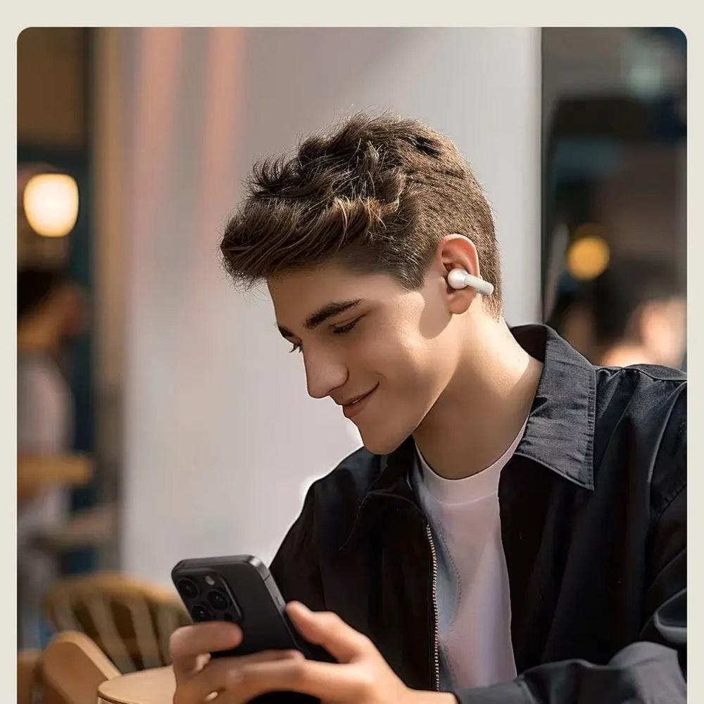 Audífonos Inalámbricos Open-Ear Ugreen HiTune S3 WS209 Bluetooth 5.4 IPX5 Batería 30H Blanco S2219