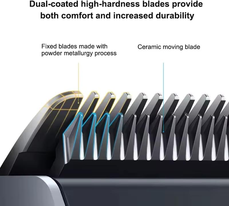 Cortadora de Cabello Inalámbrica Xiaomi Mijia Hair Clipper 2 Cuchillas de Titanio IPX7 S2196