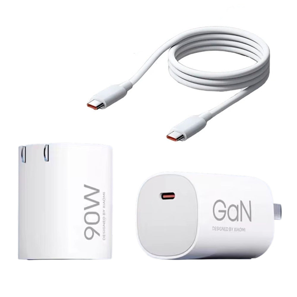 Cargador de Pared Xiaomi 90W GaN Pudding USB Tipo-C con Cable Incluido S2112