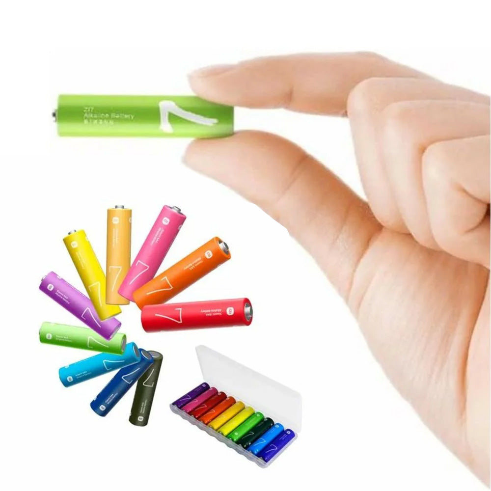 Pack de 10 Pilas Alcalinas AAA Xiaomi LR03 1.5V Multicolor S2125