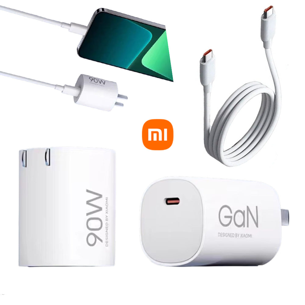 Cargador de Pared Xiaomi 90W GaN Pudding USB Tipo-C con Cable Incluido S2112