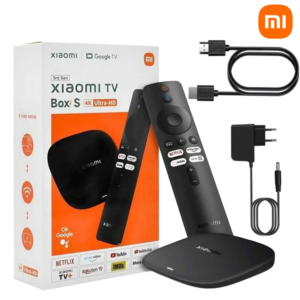 Xiaomi TV Box S (3ra Gen) 4K Ultra HD Google TV 2GB RAM 32GB ROM Wi-Fi 6 Dolby Vision Atmos MDZ-32-AA S2289
