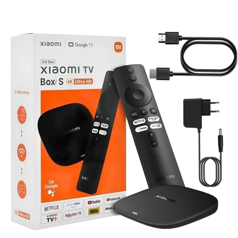 Xiaomi TV Box S (3ra Gen) 4K Ultra HD Google TV 2GB RAM 32GB ROM Wi-Fi 6 Dolby Vision Atmos MDZ-32-AA S2289