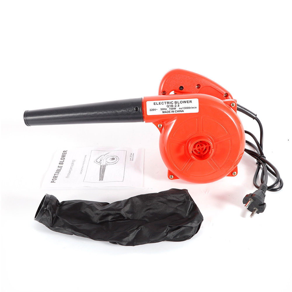 Soplador Aspirador De Aire 700w Pc Laptop Herramienta Limpieza Rojo S0210