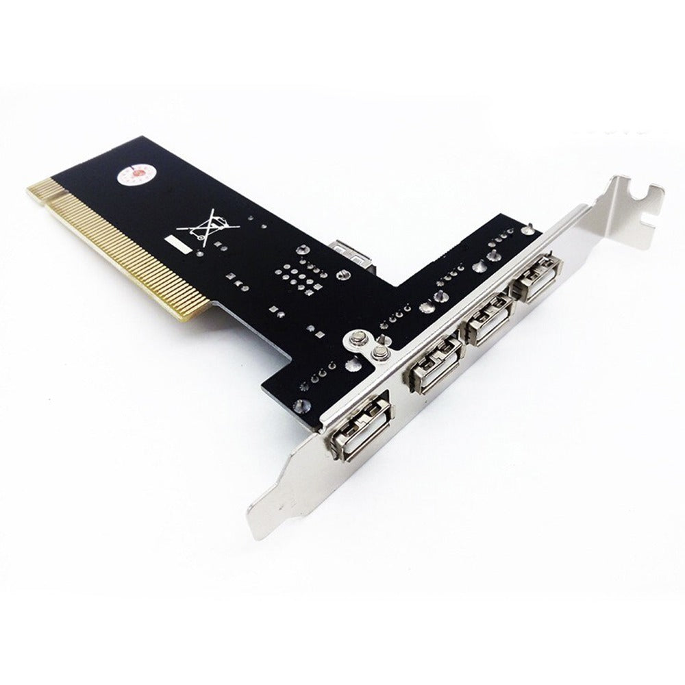 Tarjeta USB 2.0 5 Puertos Pci Express 5 Gbps chip VT6212L plug and play S0865