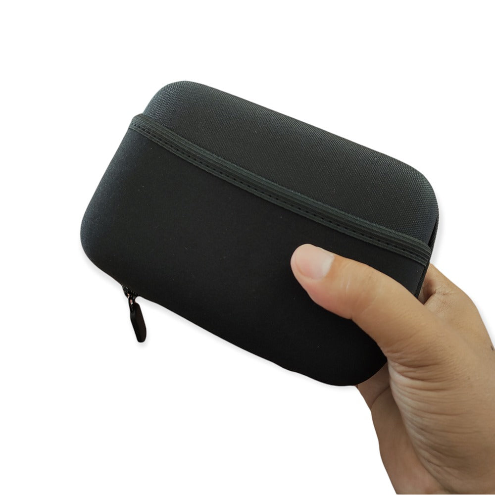 Funda Anti Golpes Case Disco Duro Externo 2.5 doble bolsillo - Negro S0874