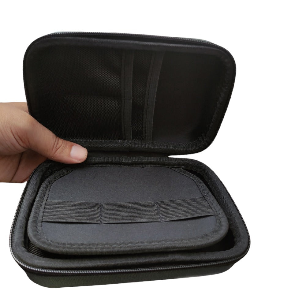 Funda Anti Golpes Case Disco Duro Externo 2.5 doble bolsillo - Negro S0874