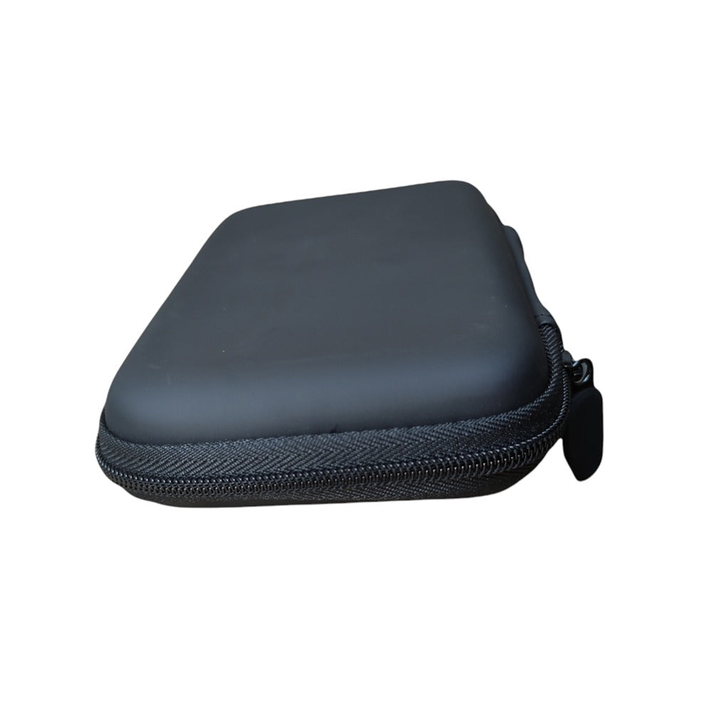 Funda Anti Golpes Case Disco Duro Externo 2.5 Cremallera Liso Santofa- Negro S0877